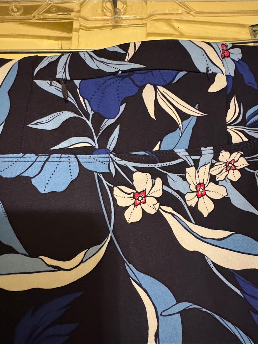 Tommy Bahama Navy & Blue Floral Skort - Picture 8 of 9
